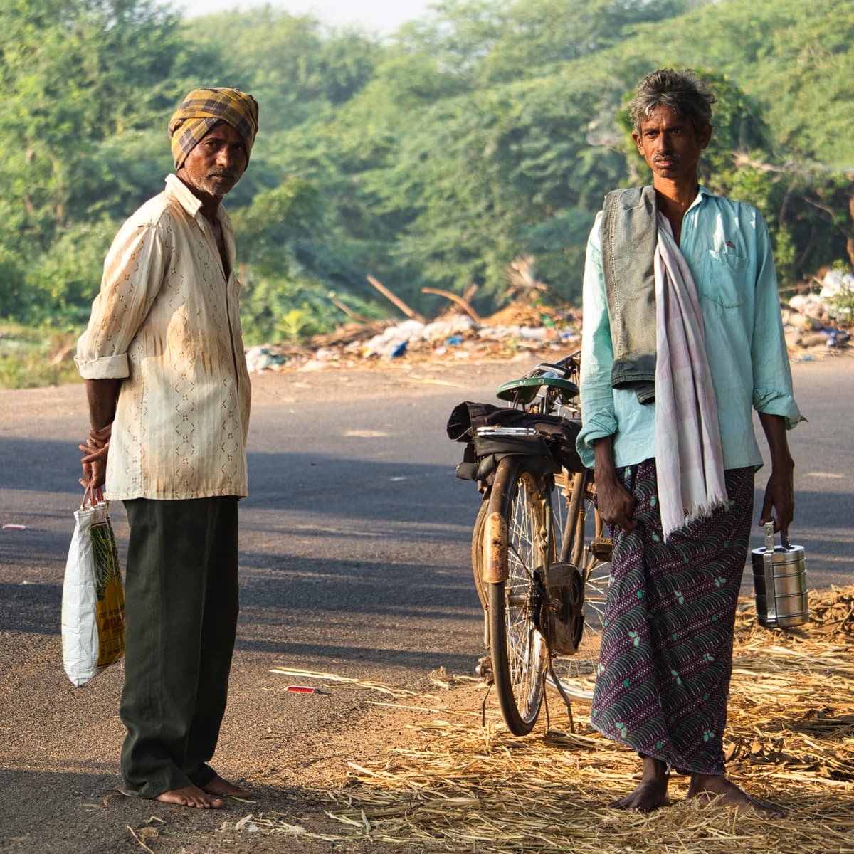 Farmers near Eluru West Godavari